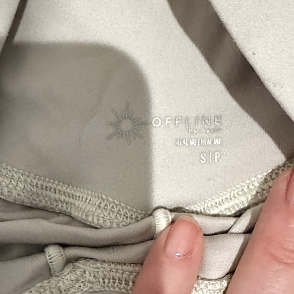 Offline by Aerie Women's Shorts in Cream - Picture 2 of 6